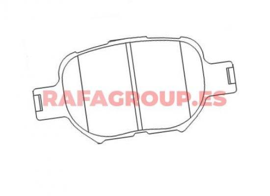 RG6767 - Pastillas de freno